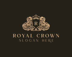 Regal Crown Upscale logo design