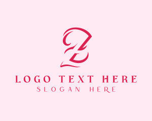 Fashion Styling Letter Z logo design