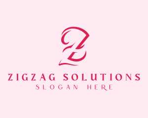 Fashion Styling Letter Z logo design