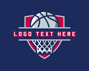 Club - Basketball Hoop Varsity logo design