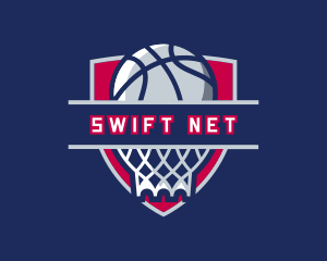 Basketball Hoop Varsity logo design