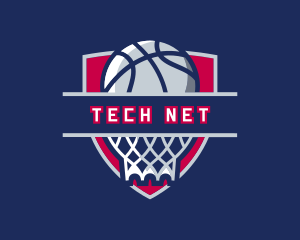 Net - Basketball Hoop Varsity logo design