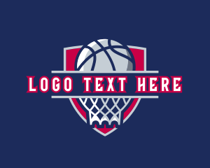 Varsity - Basketball Hoop Varsity logo design