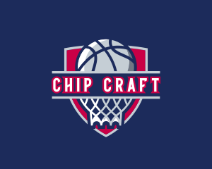 Basketball Hoop Varsity logo design