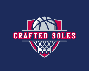 Basketball Hoop Varsity logo design