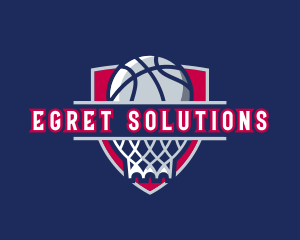 Basketball Hoop Varsity logo design