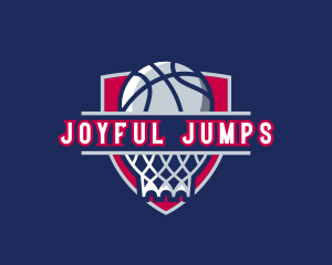 Basketball Hoop Varsity logo design