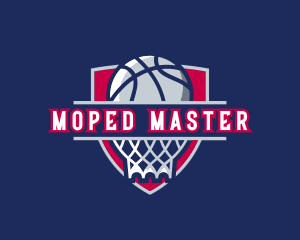 Basketball Hoop Varsity logo design