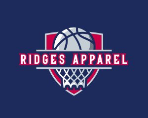 Basketball Hoop Varsity logo design