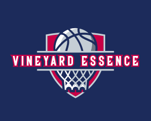 Basketball Hoop Varsity logo design