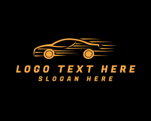 Luxury Car - Car Racing Motorsport logo design