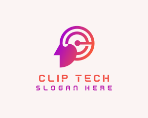 Tech Data Scientist logo design