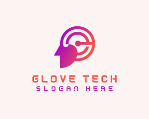 Tech Data Scientist logo design