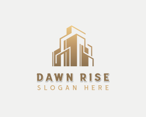 Tower Skyscraper Building logo design