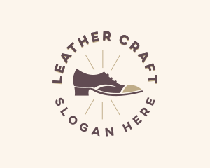 Leather - Vintage Formal Shoes logo design