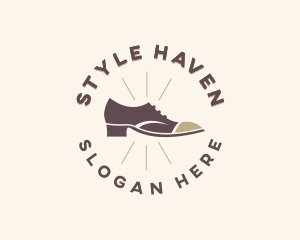 Loafer - Vintage Formal Shoes logo design