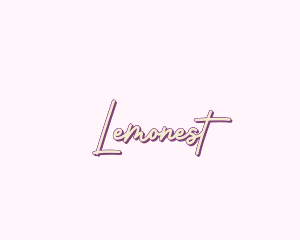 Script - Feminine Watercolor Brush logo design