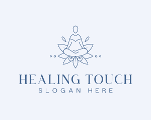 Health Yoga Spiritual logo design