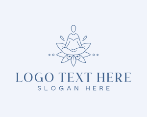 Fitness - Health Yoga Spiritual logo design