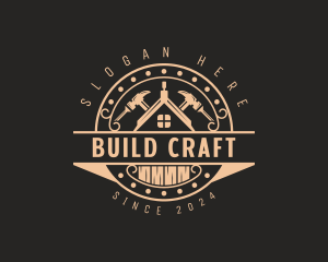 Carpenter Tools Builder logo design