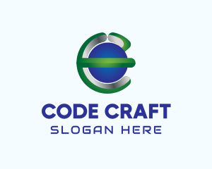 3D Tech Software logo design