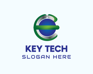 3D Tech Software logo design