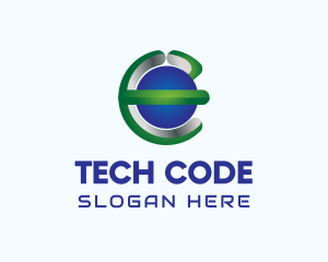 3D Tech Software logo design