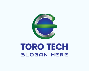 3D Tech Software logo design