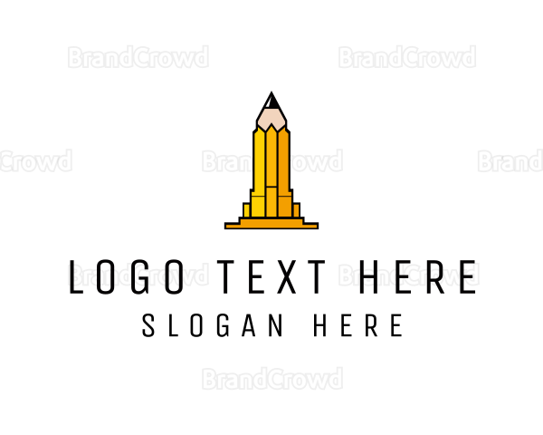 Yellow Pencil Tower Logo