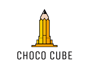Newspaper - Yellow Pencil Tower logo design