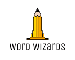 Editing - Yellow Pencil Tower logo design