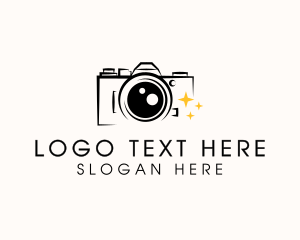 Film Camera Photography Logo