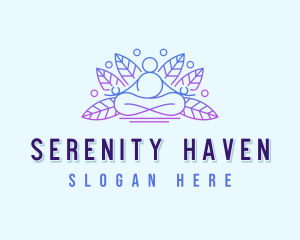 Zen Meditation Yoga logo design