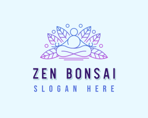 Zen Meditation Yoga logo design