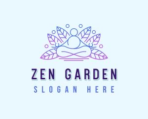 Zen Meditation Yoga logo design