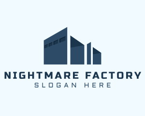 Logistics Warehouse Infrastructure logo design