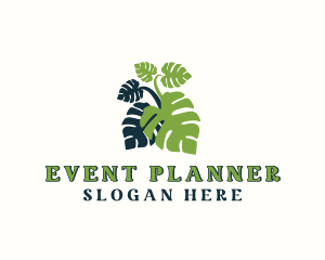 Arborist - Giant Monstera Plant logo design