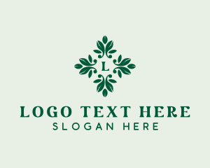 Gardening - Natural Garden Leaves logo design