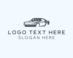 Auto Shop - Sports Car Panel Beater logo design