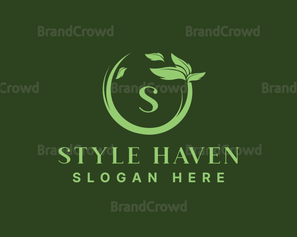 Herbal Leaf Boutique Logo