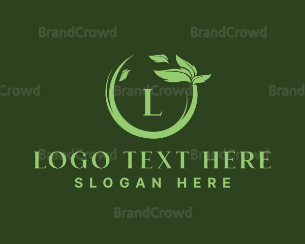 Herbal Leaf Boutique Logo