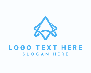 Advertising - Creative Agency Letter A logo design