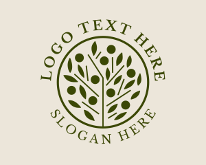 Botanical - Organic Plant Leaf logo design