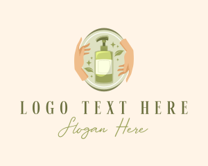 Leaf - Skincare Hand Lotion logo design