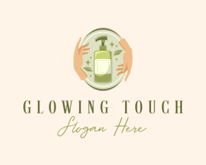 Moisturizer - Skincare Hand Lotion logo design