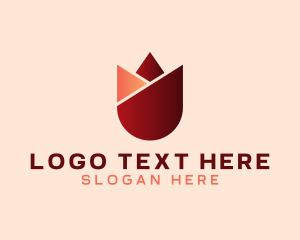 Event Styling - Tulip Flower Cosmetics logo design