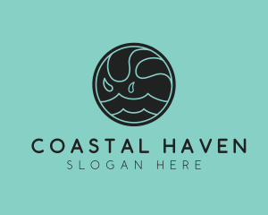 Tidal Wave Surfing logo design