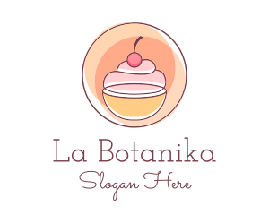 Cherry Cupcake Bakery  Logo