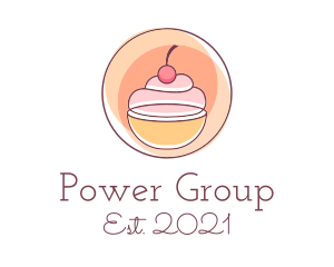 Dessert - Cherry Cupcake Bakery logo design