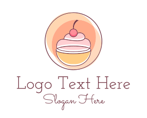 Cherry Cupcake Bakery  Logo